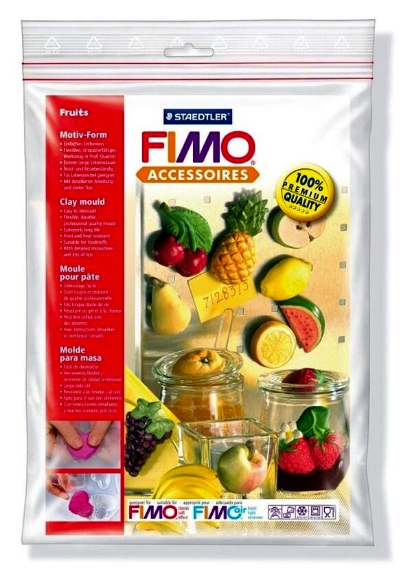 Moule Clay fimo "fruits" 8742-42