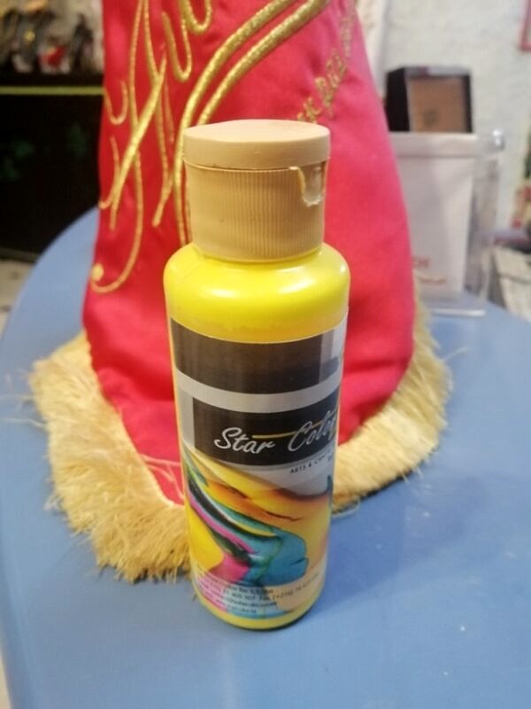 Acrylique Star color 100cc Jaune